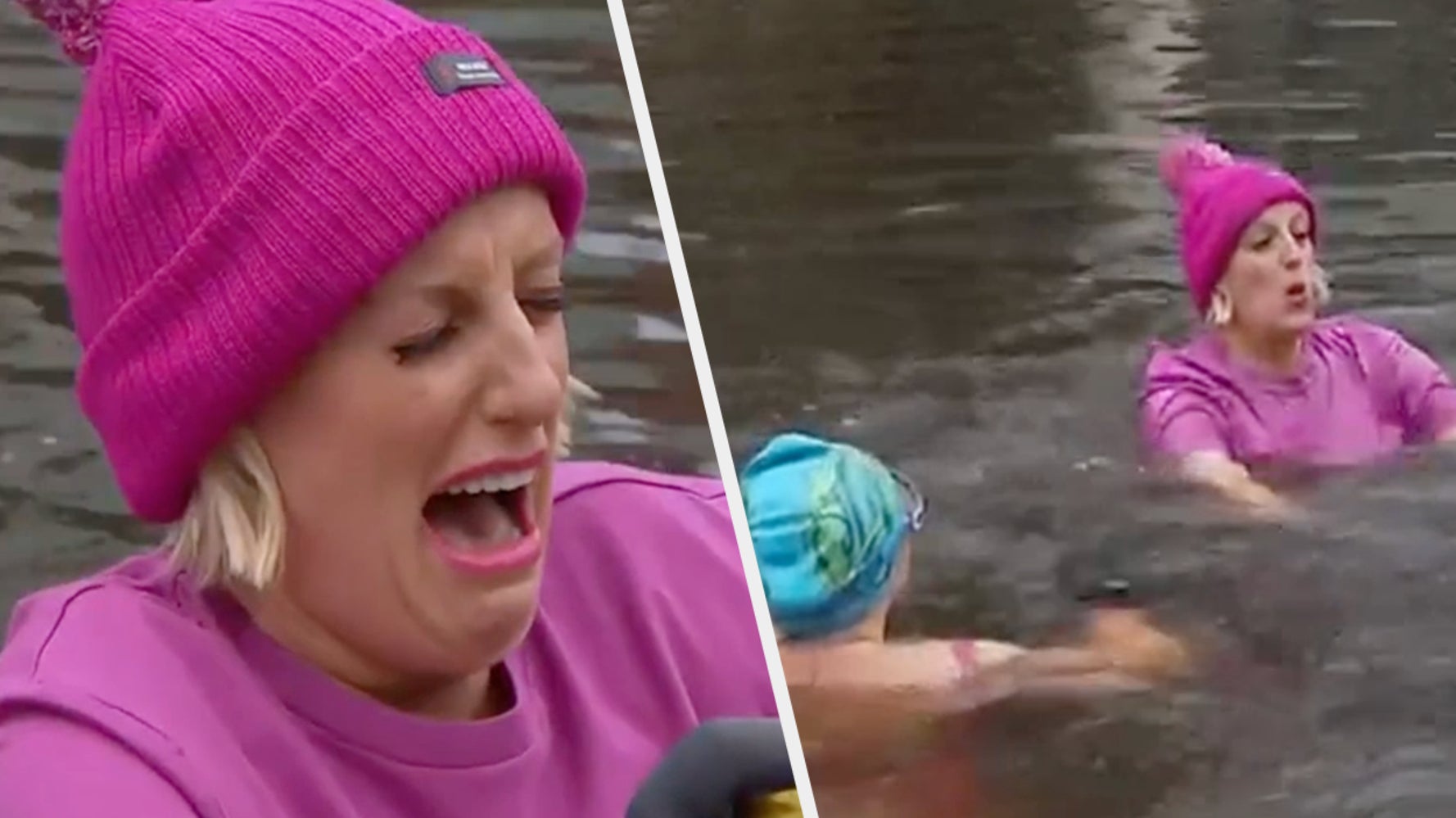 Photo of Steph McGovern Is All Of Us As She Has Priceless Reaction After Being Forced Into Cold Water Swim