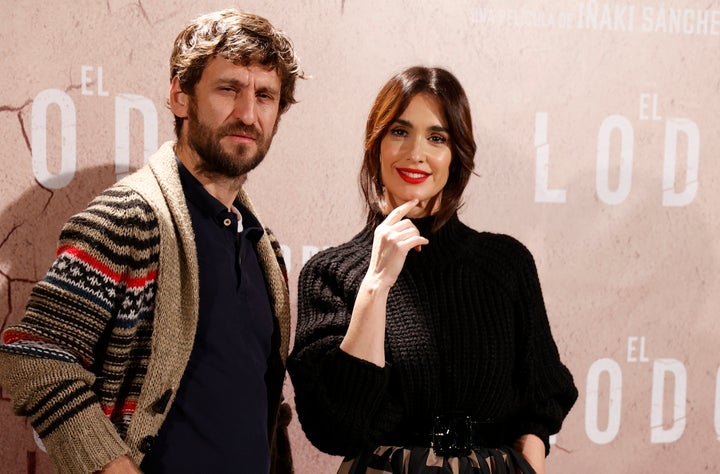 Raúl Arévalo y Paz Vega en la presentación de 'El Lodo'.