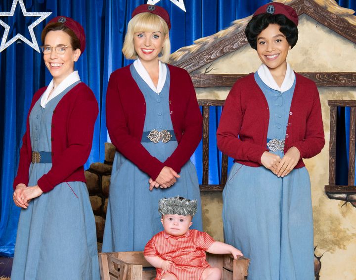 The stars of Call The Midwife 