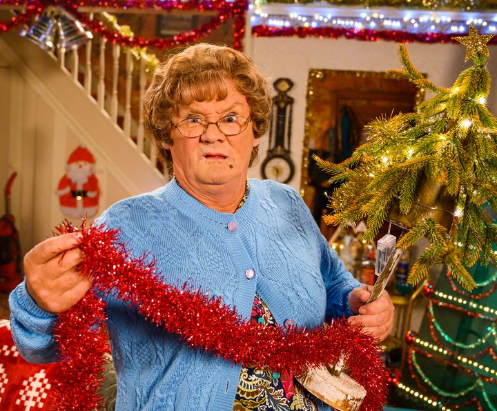 There's two visits to Mrs Brown's over Christmas