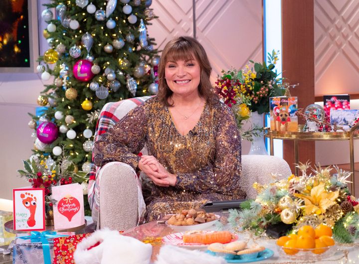 Lorraine will help kick off your Christmas Day