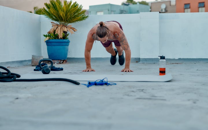 Burpees are the biggest challenge