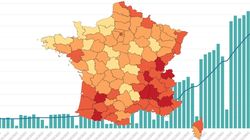 Les chiffres et cartes du Covid en France au 6 décembre