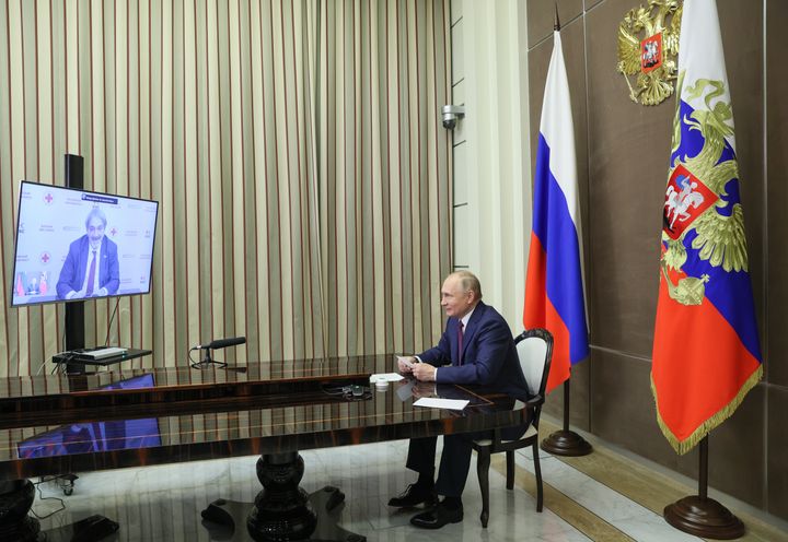 Τηλεδιάσκεψη Β.Πούτιν με τον πρόεδρο του Διεθνούς Ερυθρού Σταυρού