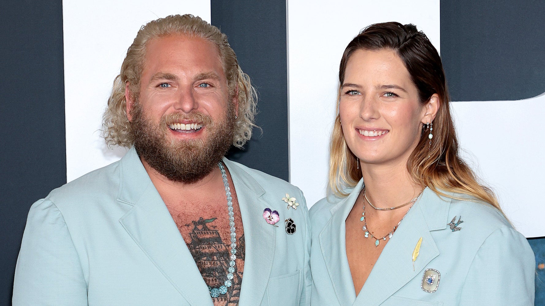 Jonah Hill And Girlfriend Sarah Brady Wear Identical Gucci Suits For Red Carpet Debut - Vimarsana News