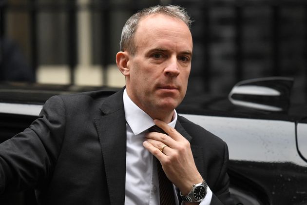 Dominic Raab was also accused of taking 