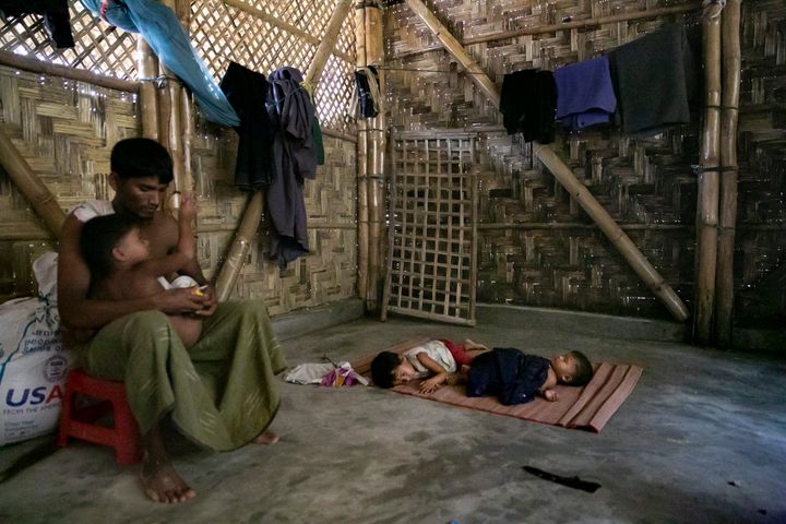 Εκτοπισμένοι Ροχίγκια στο Μπαγκλαντές 