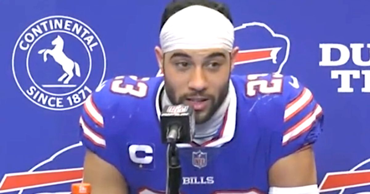 Bills' Micah Hyde discusses exchange with reporter that went viral