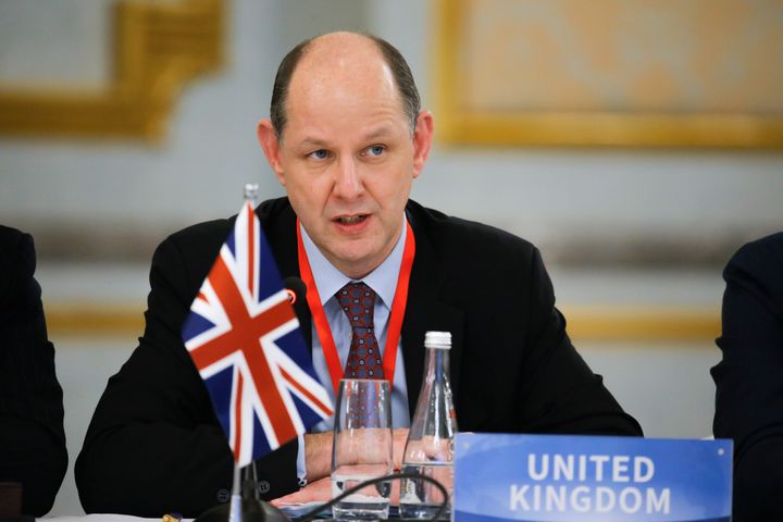 Philip Barton the permanent under-secretary at the foreign office.