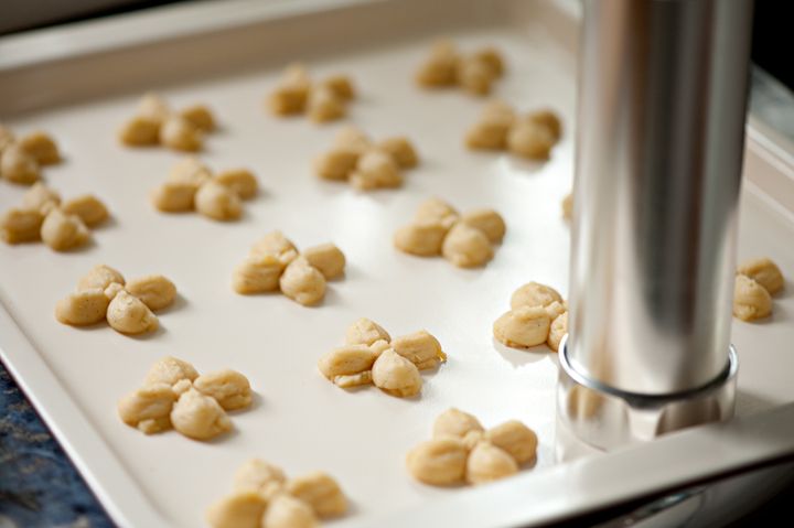 Dust off the old cookie press and make some spritz cookies.