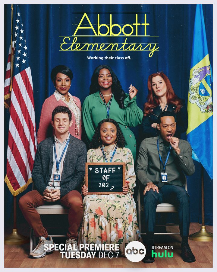 Inspired by stories from her mother's 40-year career teaching in Philadelphia, Quinta Brunson created “Abbott Elementary,” a workplace comedy that follows five teachers and a principal determined to give their students the best education despite the odds stacked against them.