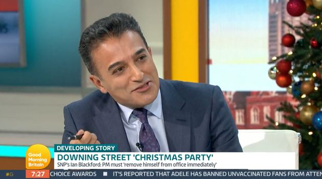 Adil Ray's line of questioning won praise from GMB viewers