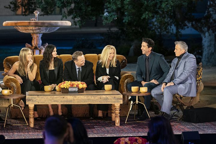 The Friends cast reunited for a one-off special