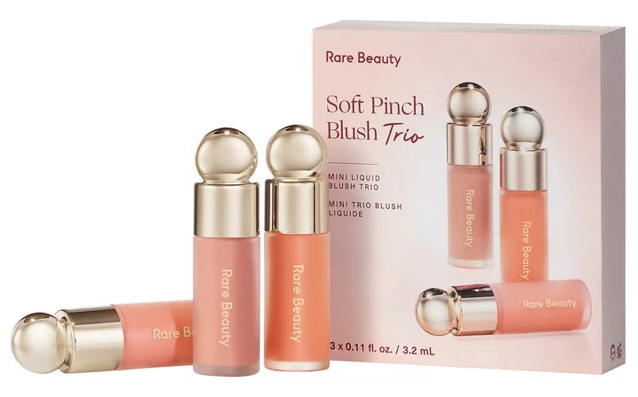 <a href="https://go.skimresources.com/?id=38395X987171&xs=1&xcust=bestbeauty2021-KristenAiken-120821-&url=https%3A%2F%2Fwww.sephora.com%2Fproduct%2Frare-beauty-by-selena-gomez-mini-soft-pinch-liquid-blush-trio-P475602%3Fcountry_switch%3Dus%26lang%3Den%26skuId%3D2504421%26om_mmc%3Dppc-GG_1918211490_113506460298_pla-1466198845610_2504421_475663574779_9067609_c%26ds_rl%3D1261471%26gclid%3DCj0KCQiAzMGNBhCyARIsANpUkzNtzSQx43qQespVlCbqSrysa70vc3f2bx3uzKe4xWtMgZ9XiIybkkwaAmqXEALw_wcB%26gclsrc%3Daw.ds" target="_blank" role="link" rel="sponsored" class=" js-entry-link cet-external-link" data-vars-item-name="Rare Beauty Soft Pinch blush trio" data-vars-item-type="text" data-vars-unit-name="61b16ffee4b04ae319fa3d7a" data-vars-unit-type="buzz_body" data-vars-target-content-id="https://go.skimresources.com/?id=38395X987171&xs=1&xcust=bestbeauty2021-KristenAiken-120821-&url=https%3A%2F%2Fwww.sephora.com%2Fproduct%2Frare-beauty-by-selena-gomez-mini-soft-pinch-liquid-blush-trio-P475602%3Fcountry_switch%3Dus%26lang%3Den%26skuId%3D2504421%26om_mmc%3Dppc-GG_1918211490_113506460298_pla-1466198845610_2504421_475663574779_9067609_c%26ds_rl%3D1261471%26gclid%3DCj0KCQiAzMGNBhCyARIsANpUkzNtzSQx43qQespVlCbqSrysa70vc3f2bx3uzKe4xWtMgZ9XiIybkkwaAmqXEALw_wcB%26gclsrc%3Daw.ds" data-vars-target-content-type="url" data-vars-type="web_external_link" data-vars-subunit-name="article_body" data-vars-subunit-type="component" data-vars-position-in-subunit="23">Rare Beauty Soft Pinch blush trio</a>