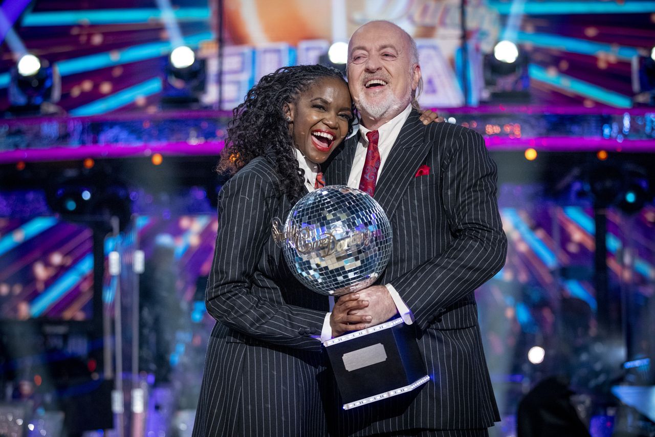  Bill Bailey and Oti Mabuse were crowned winners of Strictly Come Dancing 2020