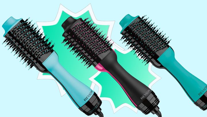 The Revlon One-Step Hair Dryer Brush Is 42% Off On Amazon Right Now |  HuffPost Life