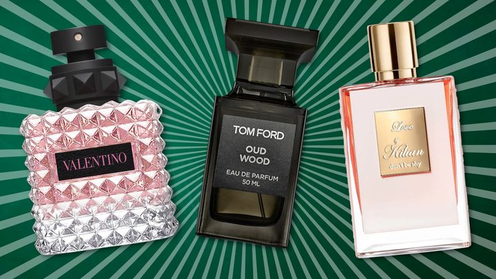 Fragrances on sale include Valentino's Donna Born In Roma, Tom Ford's Oud Wood and Kilian Paris' Love, Don't Be Shy.