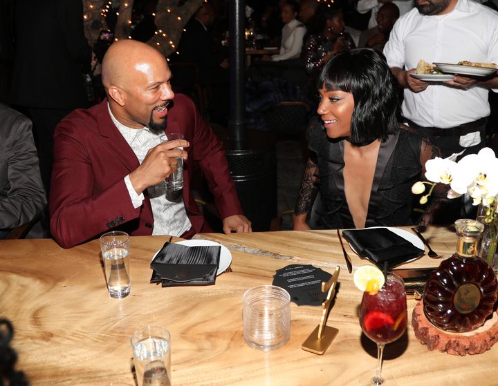 Common and Tiffany Haddish at Toast to the Arts Presented by Remy Martin on March 2, 2018, in Los Angeles.