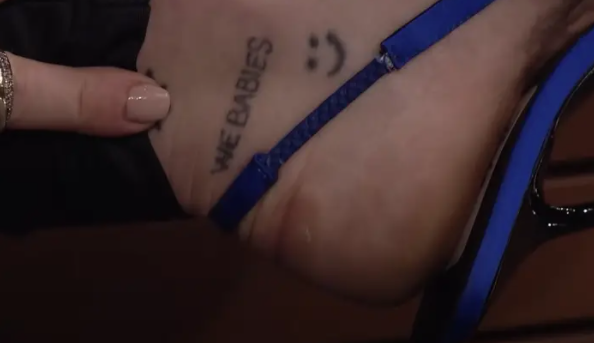 Cyrus’ version of the tattoo.