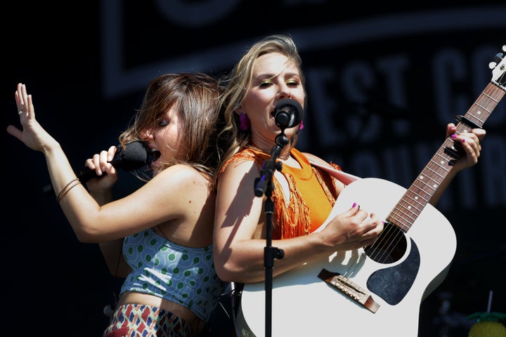 Honey County's Dani Rose (left) and Sofie Lynn (right).