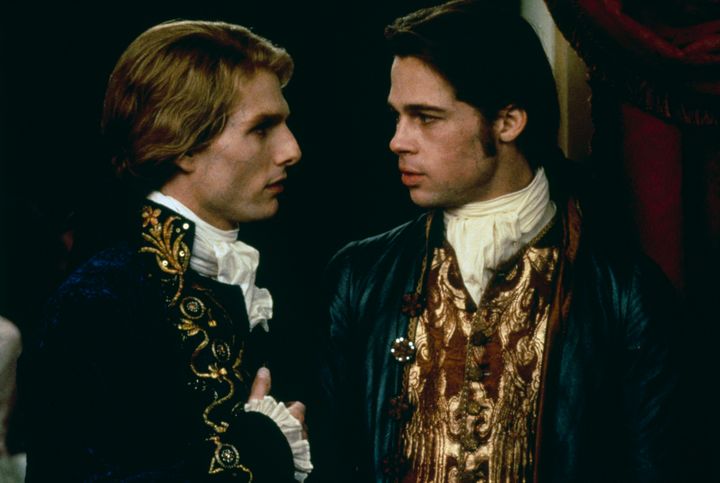 Tom Cruise and Brad Pitt in Interview with the Vampire: The Vampire Chronicles. (Photo by Francois Duhamel/Sygma via Getty Images)