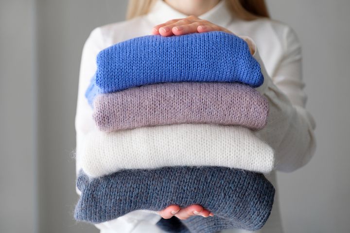 Women's Long Crochet Jumpsuit With Sweater Yarn