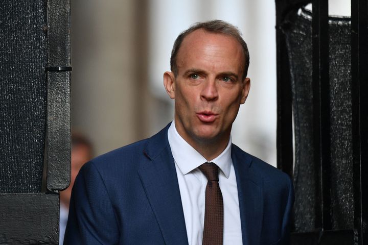 Raab criticised comments from fellow Tory MP Marcus Fysh, who said using covid passports would be “segregating society based on an unacceptable thing”.