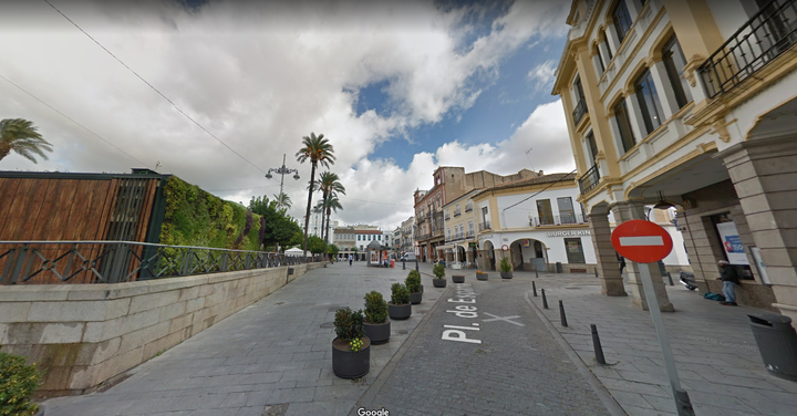 La Plaza de España de Mérida.