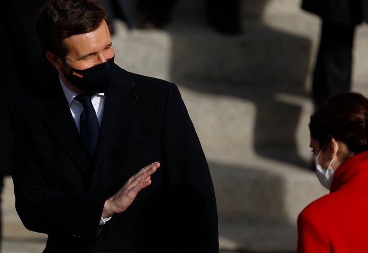Casado y Ayuso