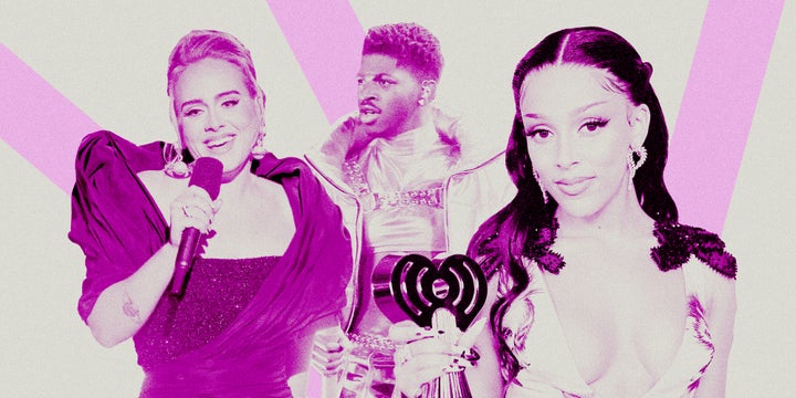 Adele, Lil Nas X and Doja Cat