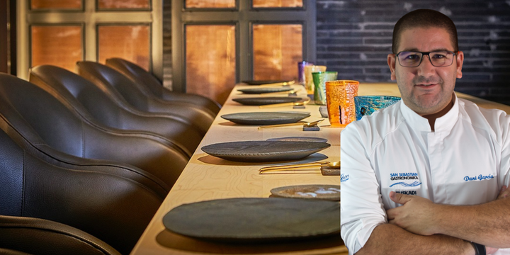 Dani García y su 'Smoked Room' ganadores de dos estrellas Michelin.