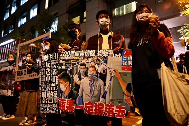 C'est notamment à cause de la répression menée par la Chine à Hong Kong que le nombre de journalistes...