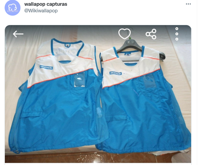 La explicación de la venta de uniformes de Decathlon.
