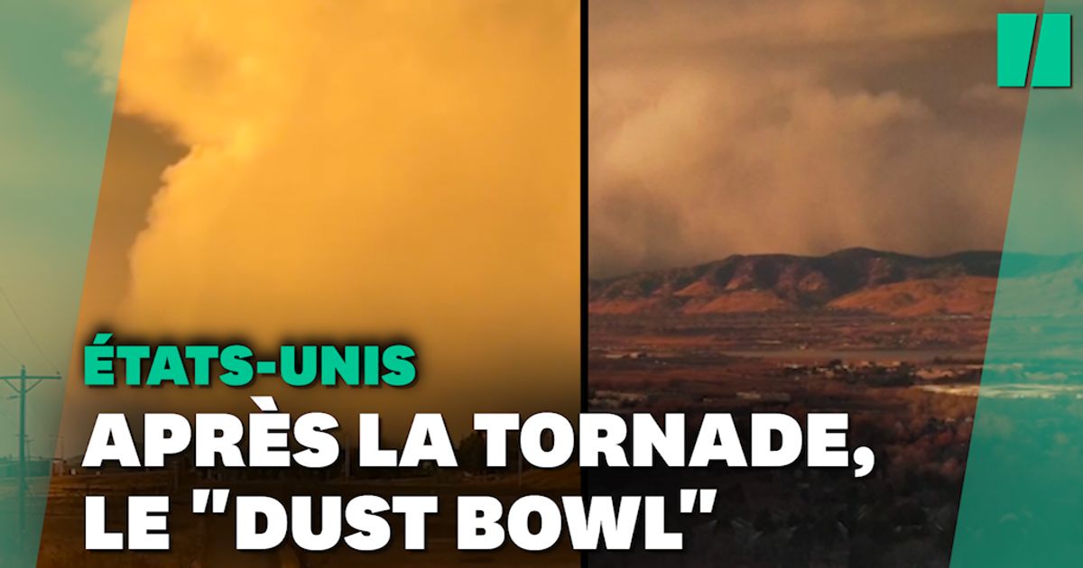 After the tornadoes in the United States, dust storms