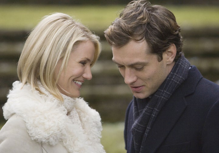 Cameron Diaz and Jude Law in The Holiday 