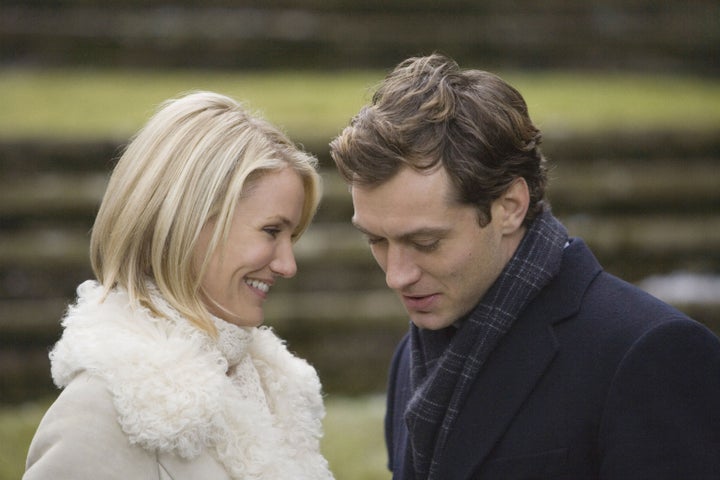 Cameron Diaz and Jude Law in The Holiday