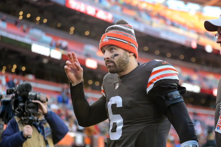 Cleveland Browns quarterback Baker Mayfield has joined several teammates on the COVID-19 list. 