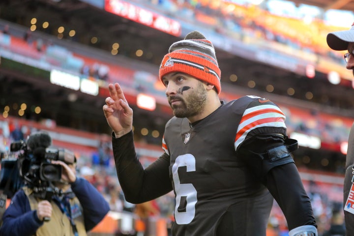 Cleveland Browns quarterback Baker Mayfield has joined several teammates on the COVID-19 list. 