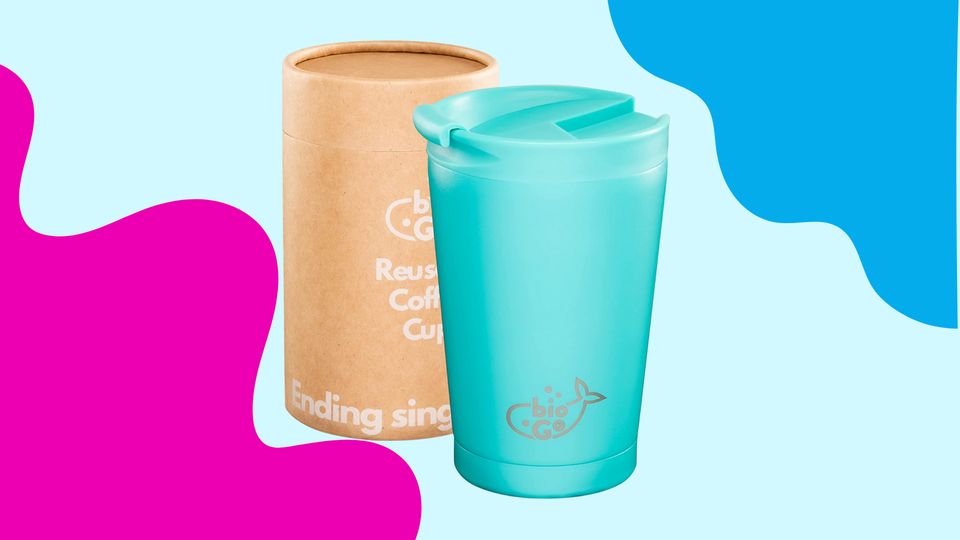 The Fit in Cup Holder Coffee Mug- Blue – Mayim Bottle