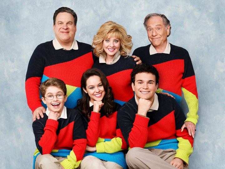 "The Goldbergs" stars Wendi McLendon-Covey, Jeff Garlin, George Segal, Hayley Orrantia, Sean Giambrone and Troy Gentile.
