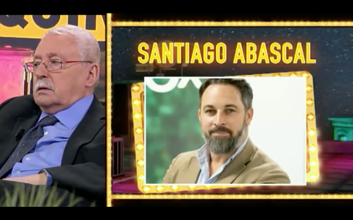 Joaquín Leguina hablando de Santiago Abascal.