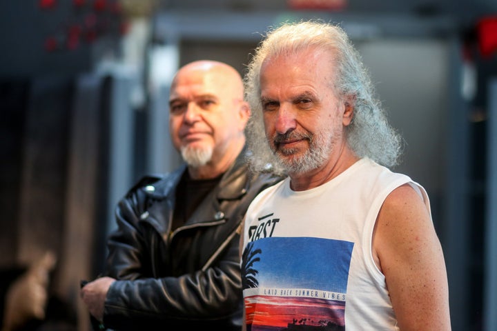 Armando de Castro (dcha.), junto a su hermano Carlos, los dos pilares de Barón Rojo