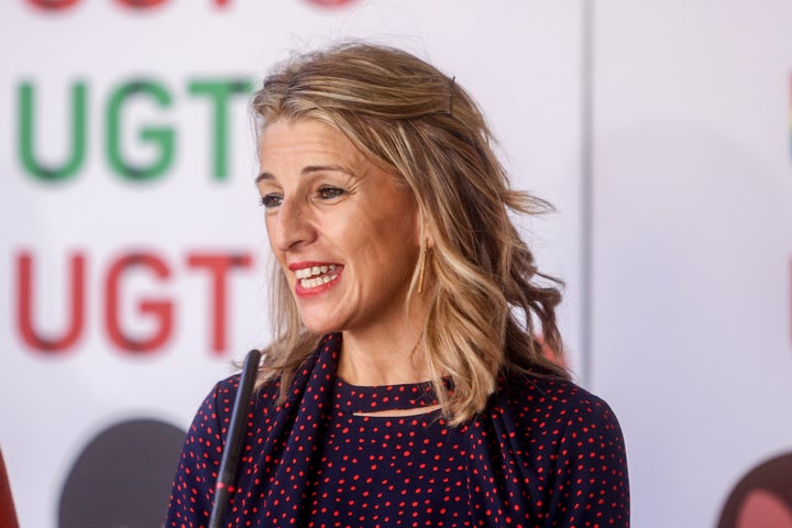 Yolanda Díaz, vicepresidenta segunda y ministra de Trabajo.