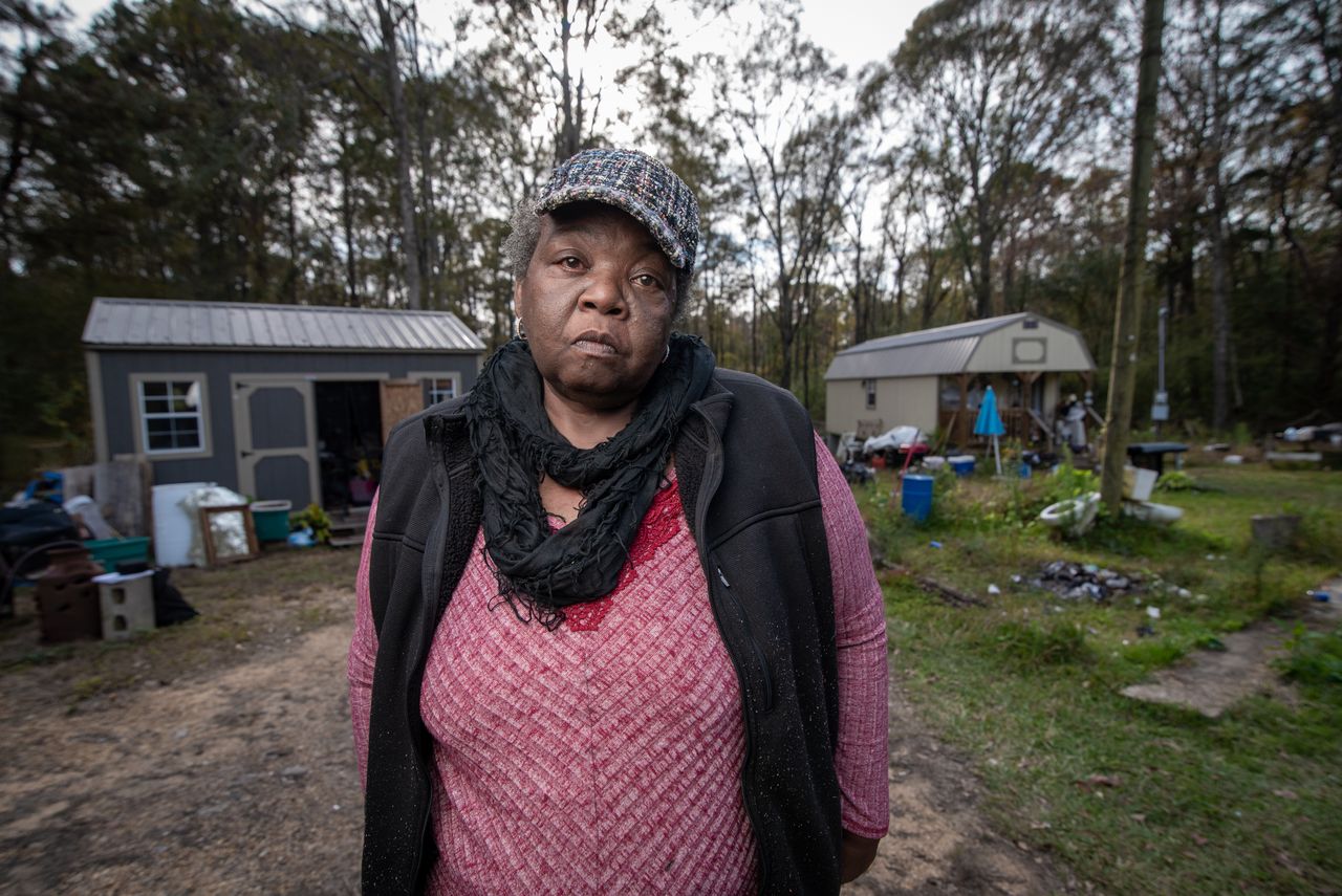Carmella Wren-Causey is one of many residents of Gloster, Mississippi, who says that pollution from the local Drax Biomass plant is making them sick. 