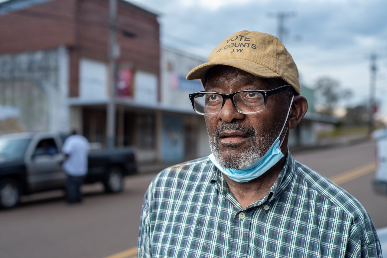 Jerry White, president of the local NAACP in Gloster, is helping to organize residents who say they were harmed by Drax's pollution. 