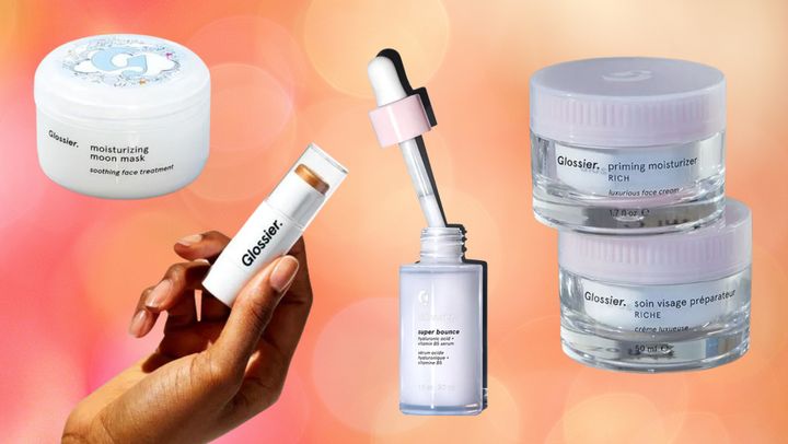 From left to right: Glossier <a href="https://go.skimresources.com/?id=38395X987171&xs=1&xcust=glossierwinterskin-lourdesuribe-122021-&url=https%3A%2F%2Fwww.glossier.com%2Fproducts%2Fmoisturizing-moon-mask" target="_blank" role="link" rel="sponsored" class=" js-entry-link cet-external-link" data-vars-item-name="Moisturizing Moon Mask" data-vars-item-type="text" data-vars-unit-name="61bc965be4b01828d1edb569" data-vars-unit-type="buzz_body" data-vars-target-content-id="https://go.skimresources.com/?id=38395X987171&xs=1&xcust=glossierwinterskin-lourdesuribe-122021-&url=https%3A%2F%2Fwww.glossier.com%2Fproducts%2Fmoisturizing-moon-mask" data-vars-target-content-type="url" data-vars-type="web_external_link" data-vars-subunit-name="article_body" data-vars-subunit-type="component" data-vars-position-in-subunit="0">Moisturizing Moon Mask</a>, <a href="https://go.skimresources.com/?id=38395X987171&xs=1&xcust=glossierwinterskin-lourdesuribe-122021-&url=https%3A%2F%2Fwww.glossier.com%2Fproducts%2Fhaloscope" target="_blank" role="link" rel="sponsored" class=" js-entry-link cet-external-link" data-vars-item-name="Haloscope" data-vars-item-type="text" data-vars-unit-name="61bc965be4b01828d1edb569" data-vars-unit-type="buzz_body" data-vars-target-content-id="https://go.skimresources.com/?id=38395X987171&xs=1&xcust=glossierwinterskin-lourdesuribe-122021-&url=https%3A%2F%2Fwww.glossier.com%2Fproducts%2Fhaloscope" data-vars-target-content-type="url" data-vars-type="web_external_link" data-vars-subunit-name="article_body" data-vars-subunit-type="component" data-vars-position-in-subunit="1">Haloscope</a>, <a href="https://go.skimresources.com/?id=38395X987171&xs=1&xcust=glossierwinterskin-lourdesuribe-122021-&url=https%3A%2F%2Fwww.glossier.com%2Fproducts%2Fsuper-bounce" target="_blank" role="link" rel="sponsored" class=" js-entry-link cet-external-link" data-vars-item-name="Super Bounce " data-vars-item-type="text" data-vars-unit-name="61bc965be4b01828d1edb569" data-vars-unit-type="buzz_body" data-vars-target-content-id="https://go.skimresources.com/?id=38395X987171&xs=1&xcust=glossierwinterskin-lourdesuribe-122021-&url=https%3A%2F%2Fwww.glossier.com%2Fproducts%2Fsuper-bounce" data-vars-target-content-type="url" data-vars-type="web_external_link" data-vars-subunit-name="article_body" data-vars-subunit-type="component" data-vars-position-in-subunit="2">Super Bounce </a> and <a href="https://go.skimresources.com/?id=38395X987171&xs=1&xcust=glossierwinterskin-lourdesuribe-122021-&url=https%3A%2F%2Fwww.glossier.com%2Fproducts%2Fpriming-moisturizer-rich" target="_blank" role="link" rel="sponsored" class=" js-entry-link cet-external-link" data-vars-item-name="Priming Moisturizer Rich" data-vars-item-type="text" data-vars-unit-name="61bc965be4b01828d1edb569" data-vars-unit-type="buzz_body" data-vars-target-content-id="https://go.skimresources.com/?id=38395X987171&xs=1&xcust=glossierwinterskin-lourdesuribe-122021-&url=https%3A%2F%2Fwww.glossier.com%2Fproducts%2Fpriming-moisturizer-rich" data-vars-target-content-type="url" data-vars-type="web_external_link" data-vars-subunit-name="article_body" data-vars-subunit-type="component" data-vars-position-in-subunit="3">Priming Moisturizer Rich</a>.