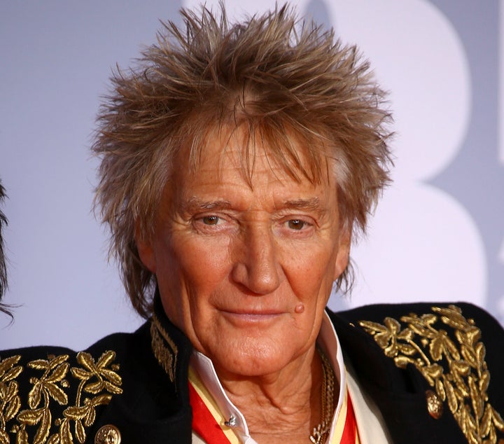 Court records released Friday show that the singer Rod Stewart, pictured, and his son Sean Stewart entered guilty pleas to misdemeanor charges of simple battery.