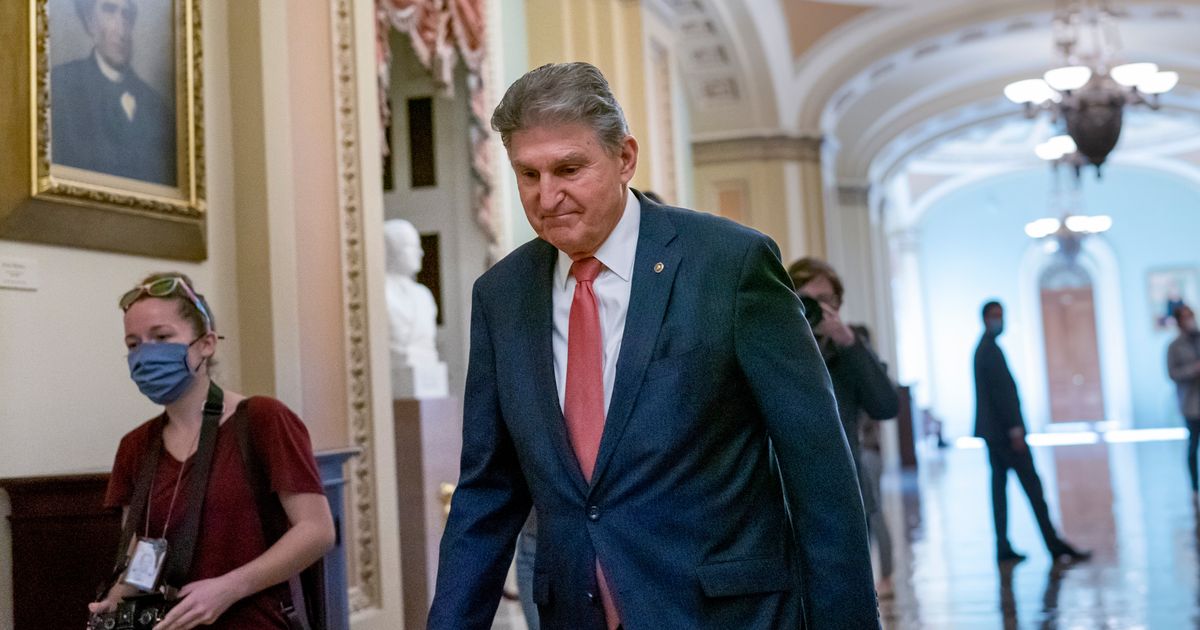 Democrats Slam Manchin For Saying He Can't Vote For Biden's Build Back Better Plan