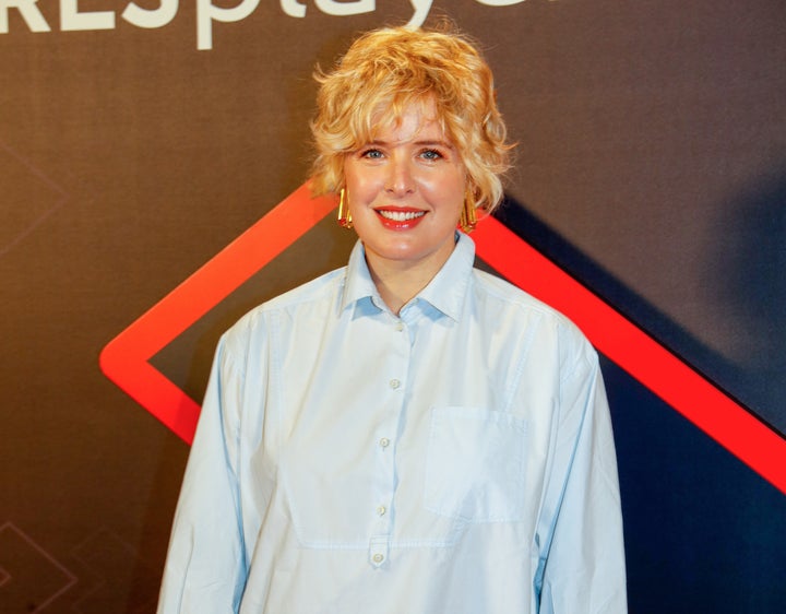 La presentadora Tania Llasera en el Atresmedia Premium Day el 13 de diciembre de 2021.