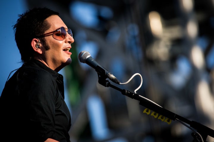 Brian Molko de Placebo.
